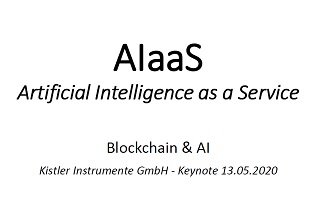 Keynote zum Thema AIaaS